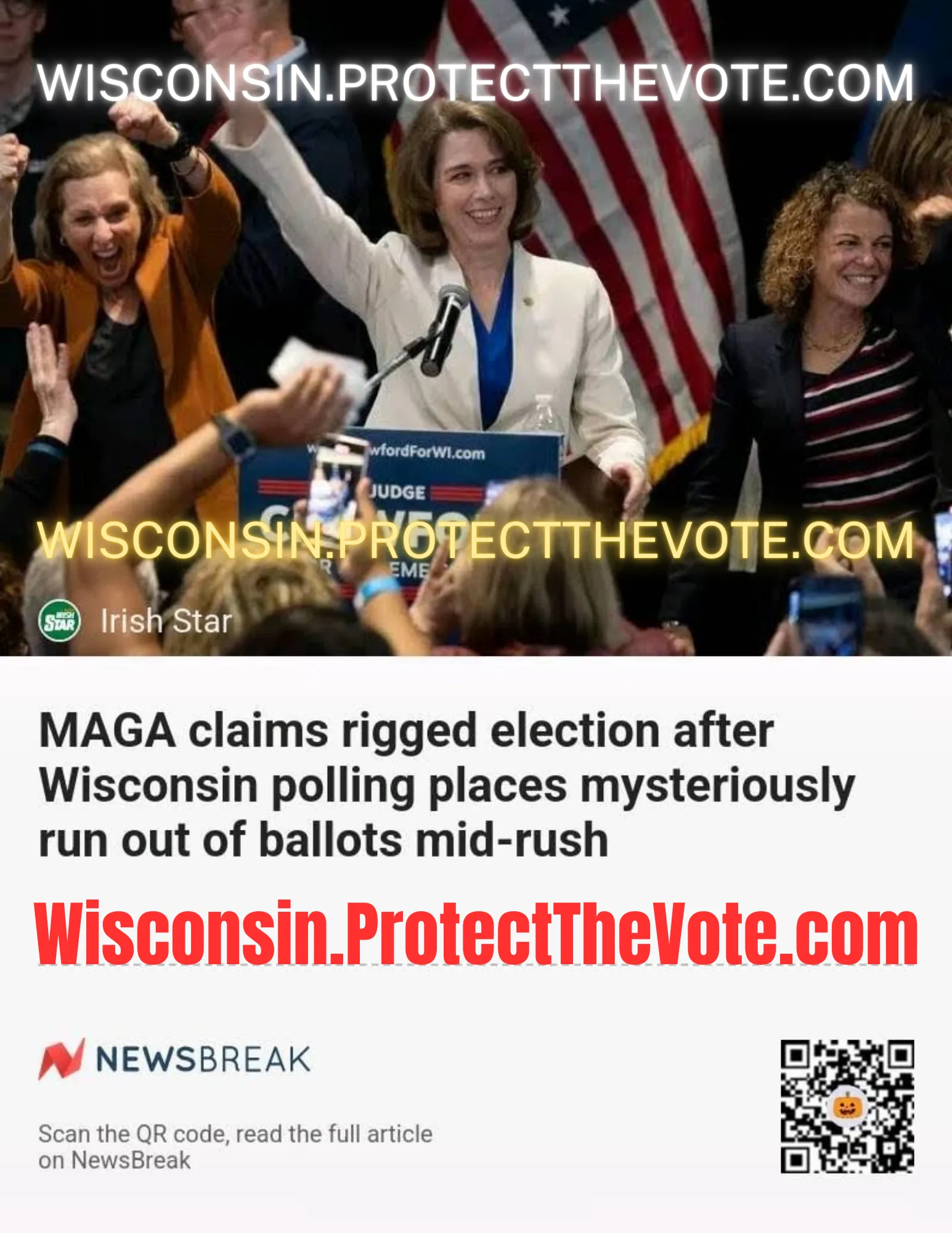 https://Wisconsin.ProtectTheVote.com